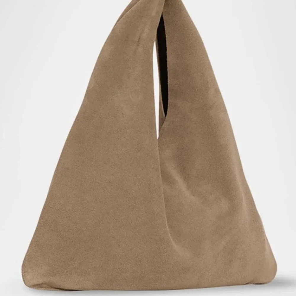 THE ROW Small Bindle Top-Handle Bag in Suede-NWT - Picture 2 of 9
